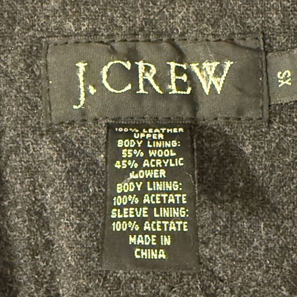 J CREW Men's Chocolate Suede Car Coat with Quilted Lining - Picture 7 of 10